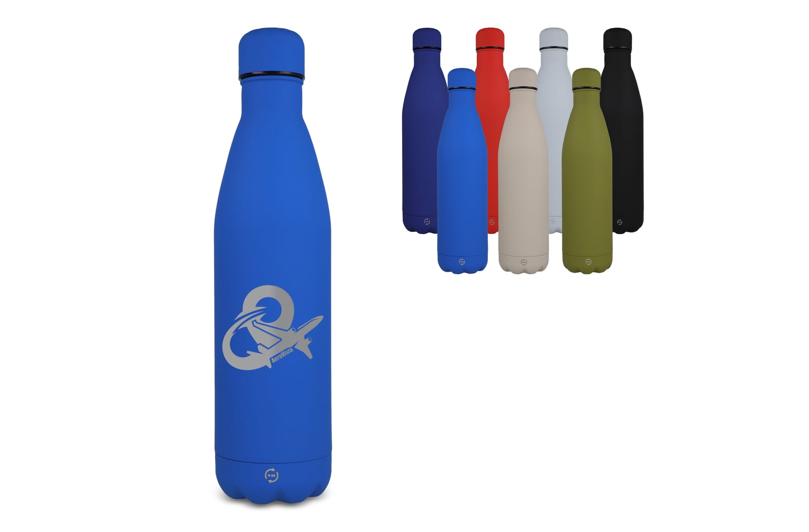 R-Swing soft touch 750ml bedrukken met logo