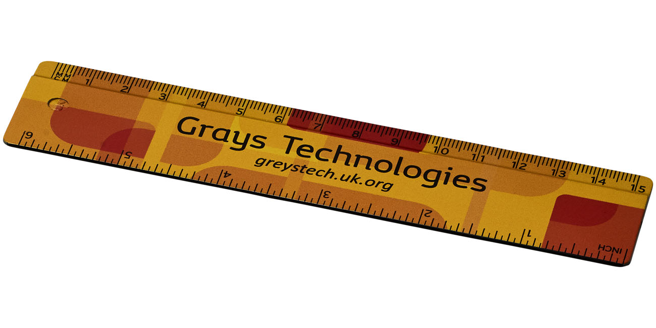 BeniciaRecycle liniaal (15 cm) bedrukken met logo