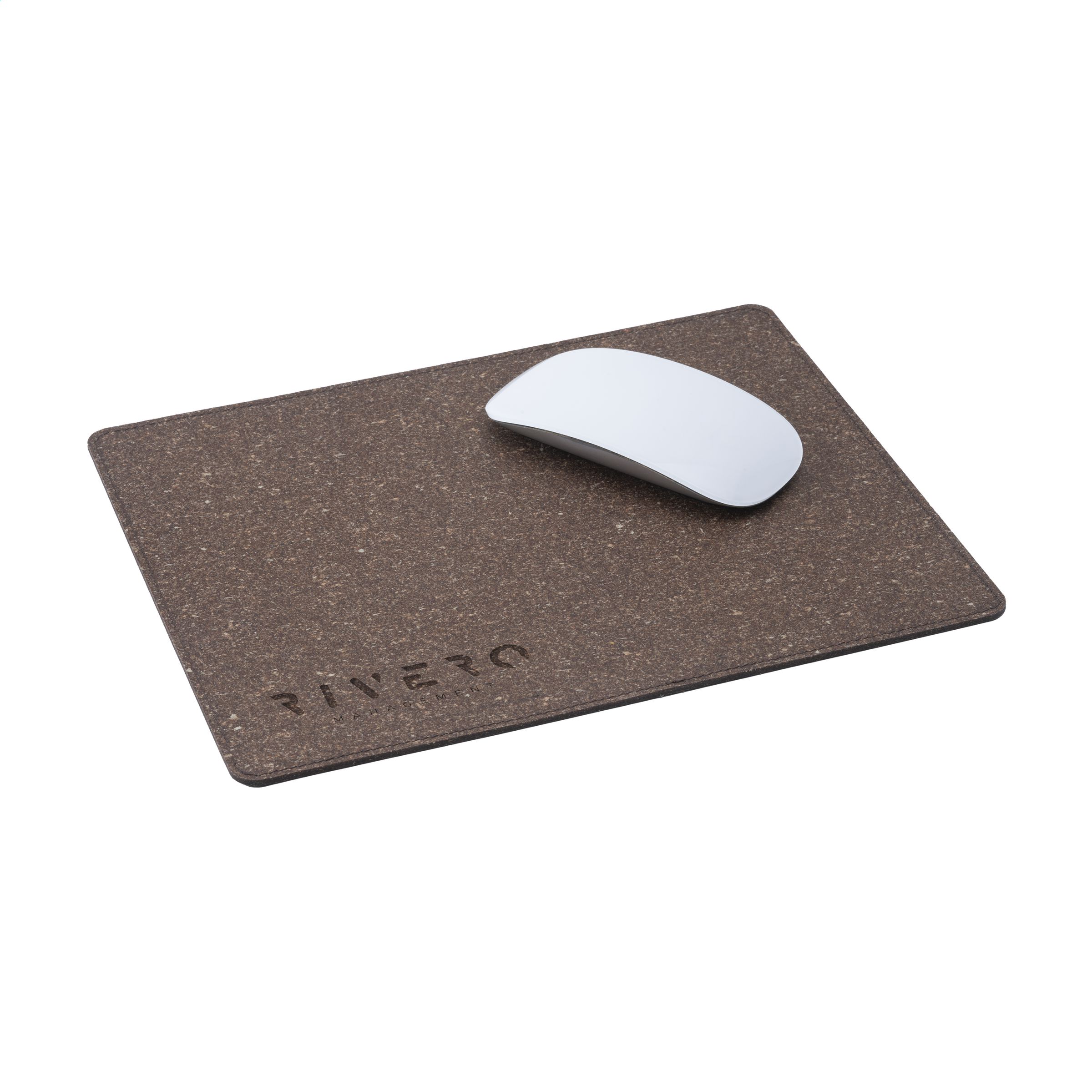 Recycled Leather Mousepad muismat bedrukken met logo