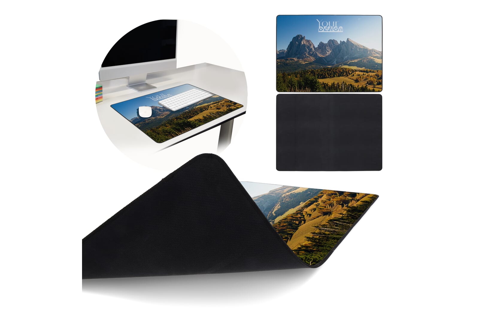 A2 bureau mat sublimatie 59x42 cm bedrukken met logo