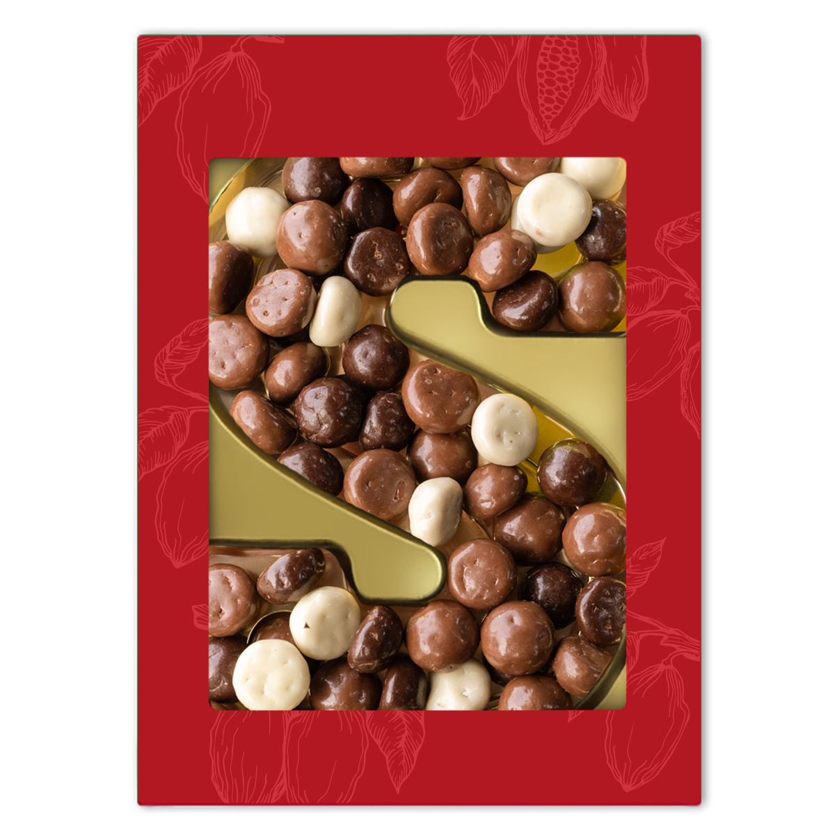 Choco Kruidnoten Letter (150 gram) bedrukken met logo