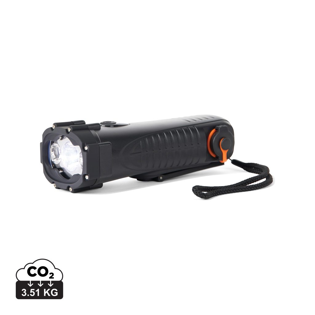Nordic Drift Everest multifunctionele waterdichte zaklamp IP bedrukken met logo