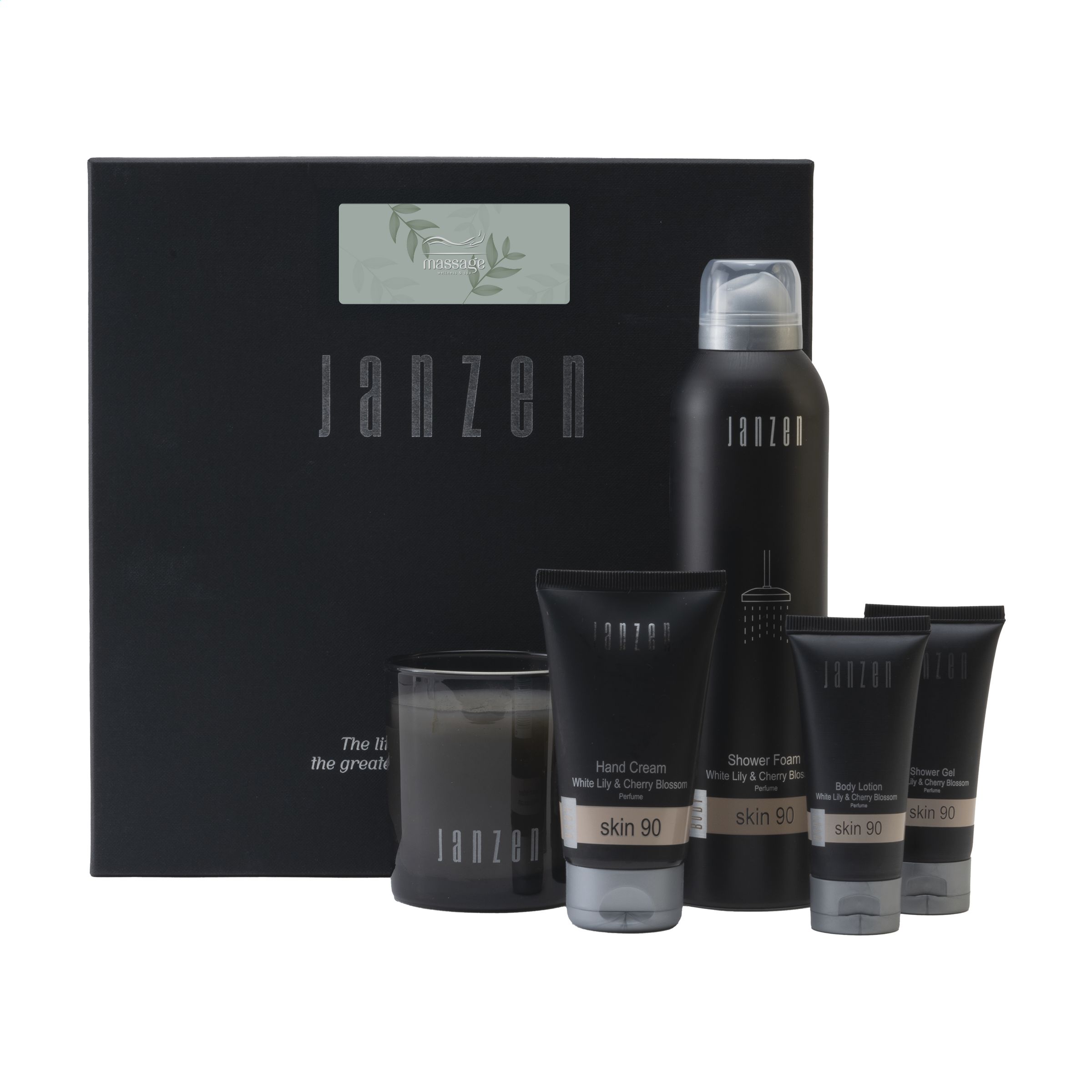 Janzen Gift Set M Skin 90 bedrukken met logo