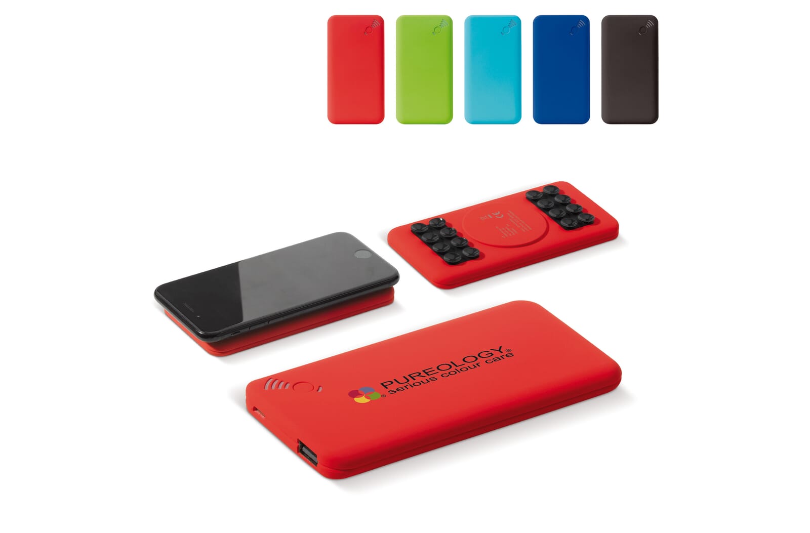 Powerbank Blade Suction draadloos 4000mAh bedrukken met logo