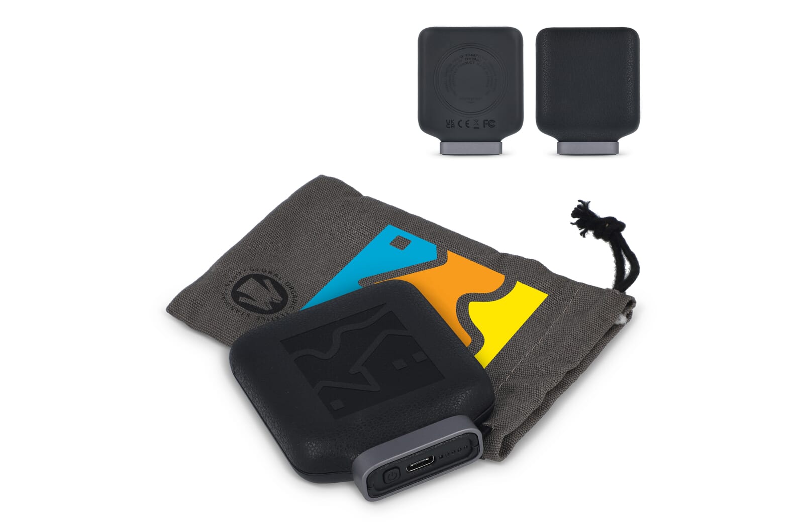 4026 - Xoopar Ine Oda Draadloze Powerbank Geschikt voor MagSafe 5000 mAh bedrukken met logo