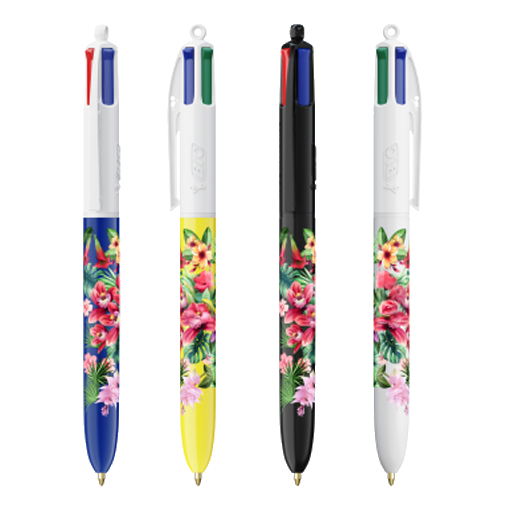 BIC® 4 Colours balpen bedrukken met logo