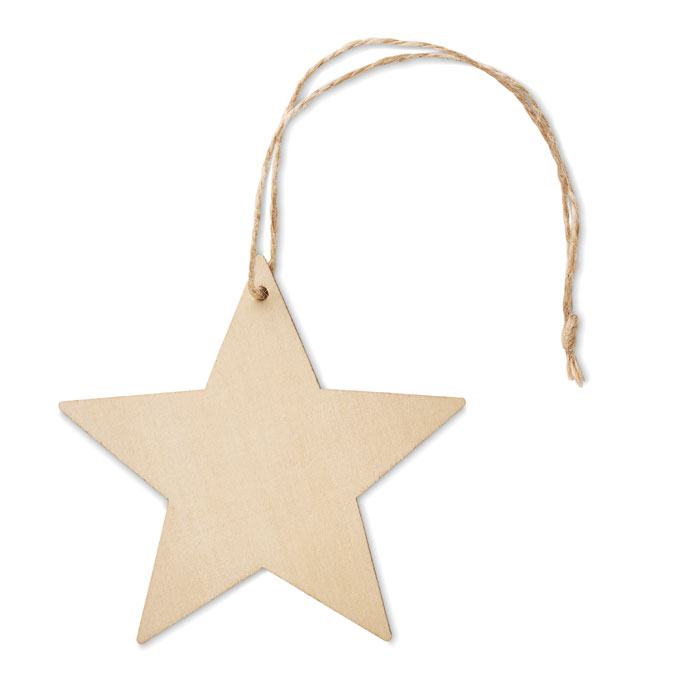 Star boomhanger bedrukken met logo