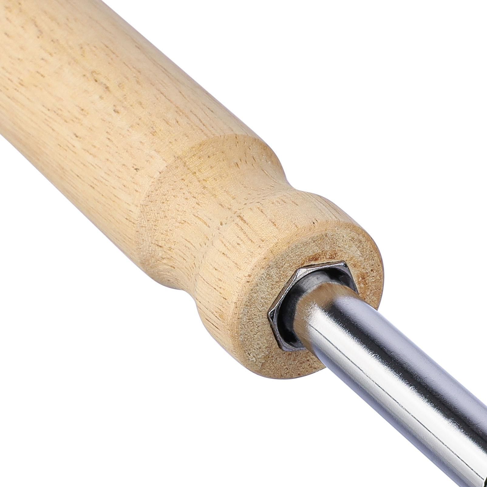 Rubberhout schroevendraaierset Leni bedrukken met logo