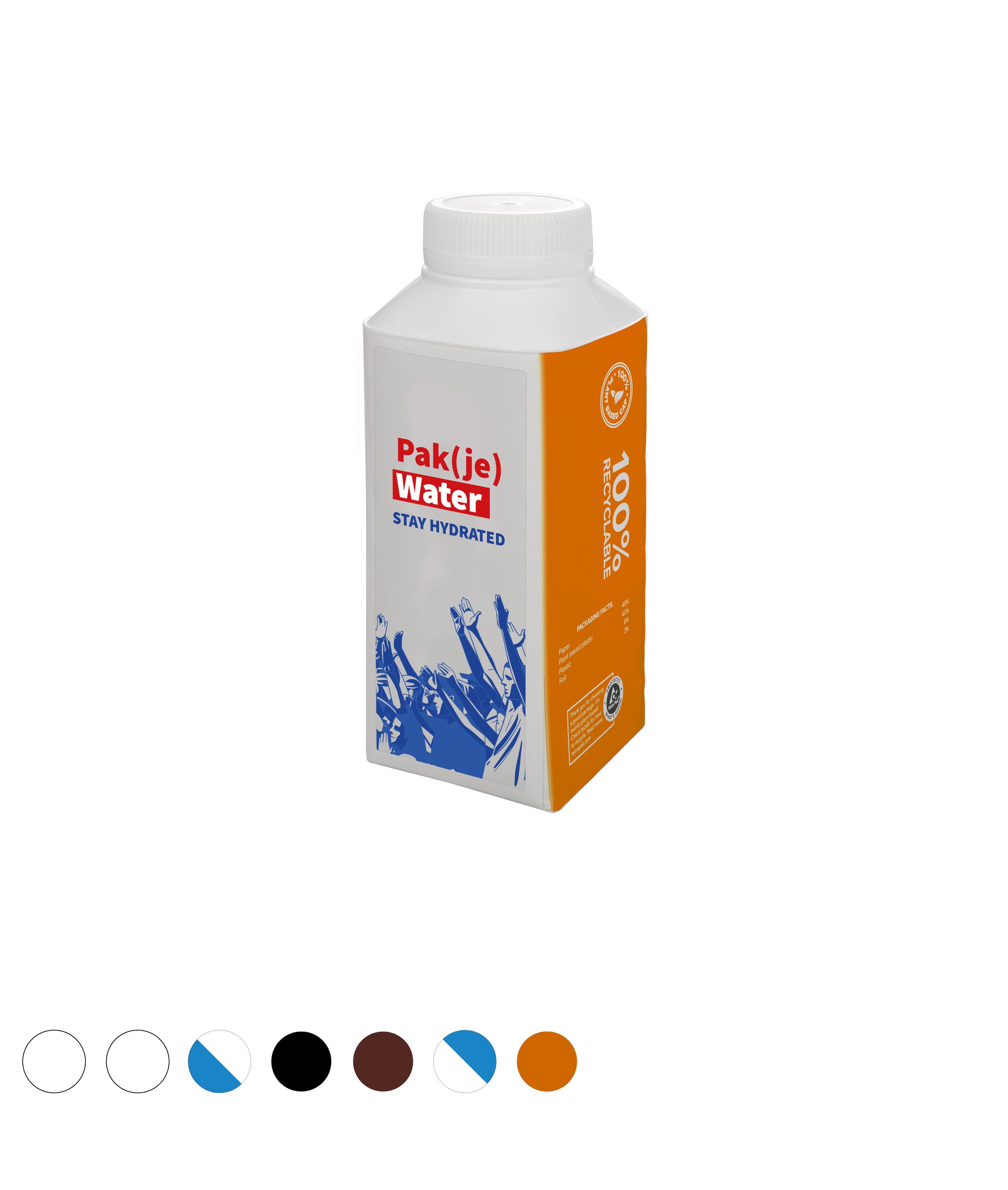 EARTH Water Tetra Pak 330 ml bedrukken met logo