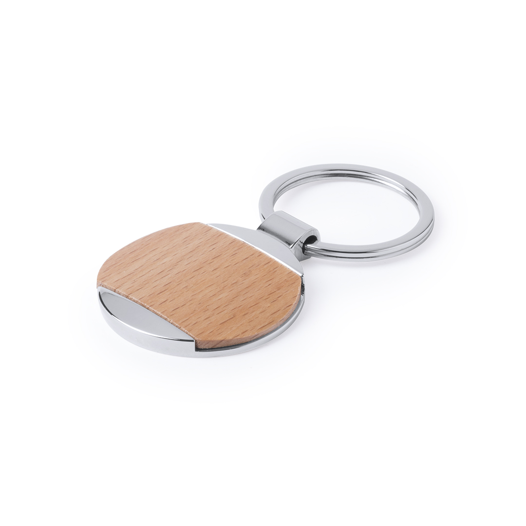 CricleWood sleutelhanger bedrukken met logo