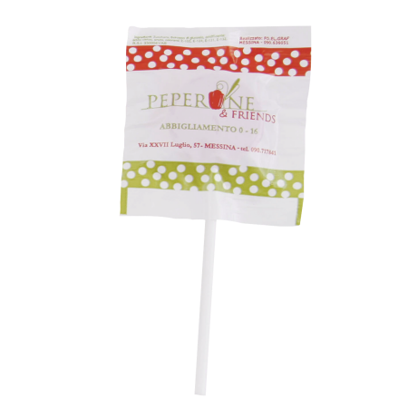 Lolly Plat bedrukken met logo