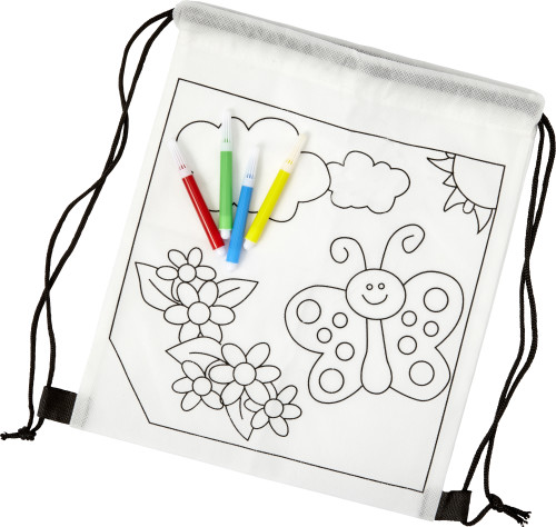 ColourBackpack rugzak (80 gr/m²) bedrukken met logo