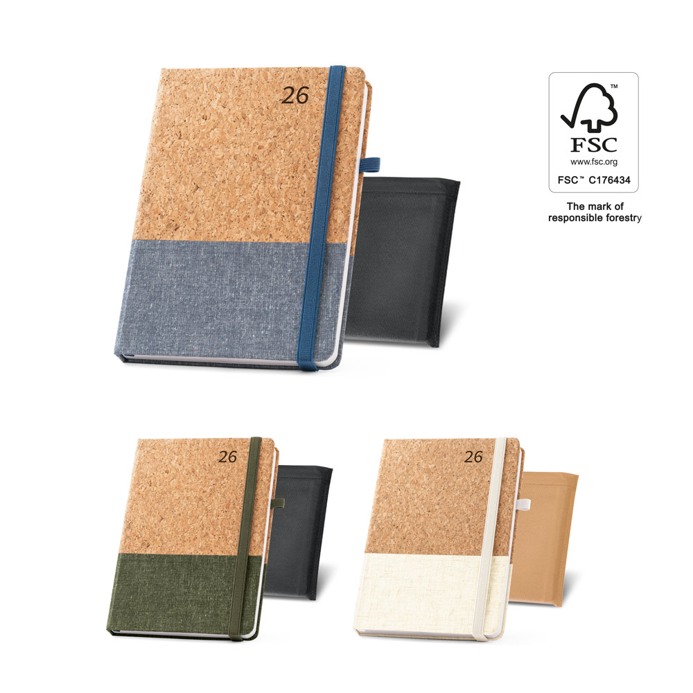 QUENTAL A5 bedrukken met logo