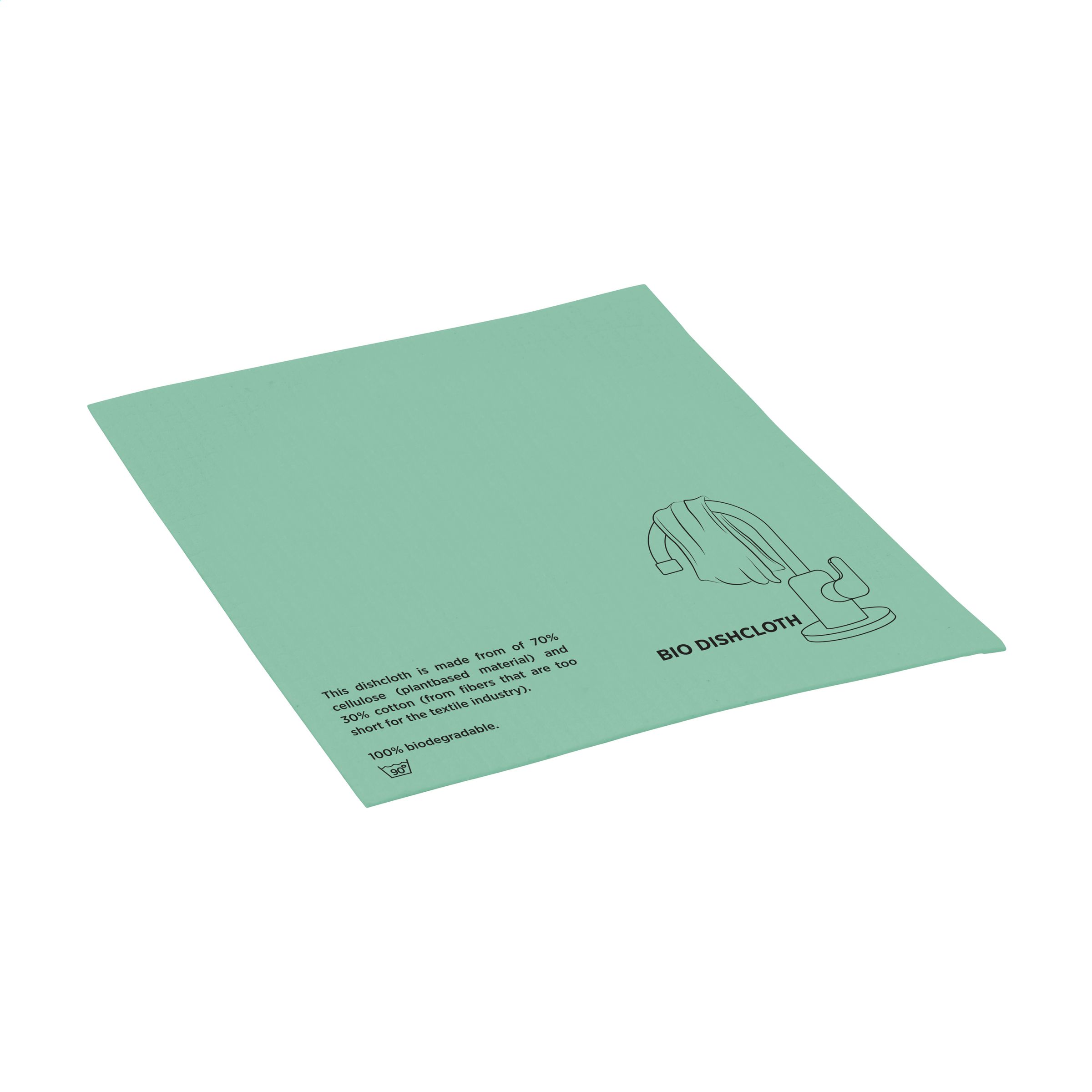 Bio Dishcloth vaatdoekje bedrukken met logo