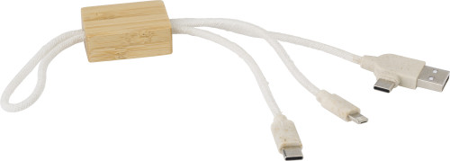 Gabriel USB-oplader sleutelhanger  bedrukken met logo