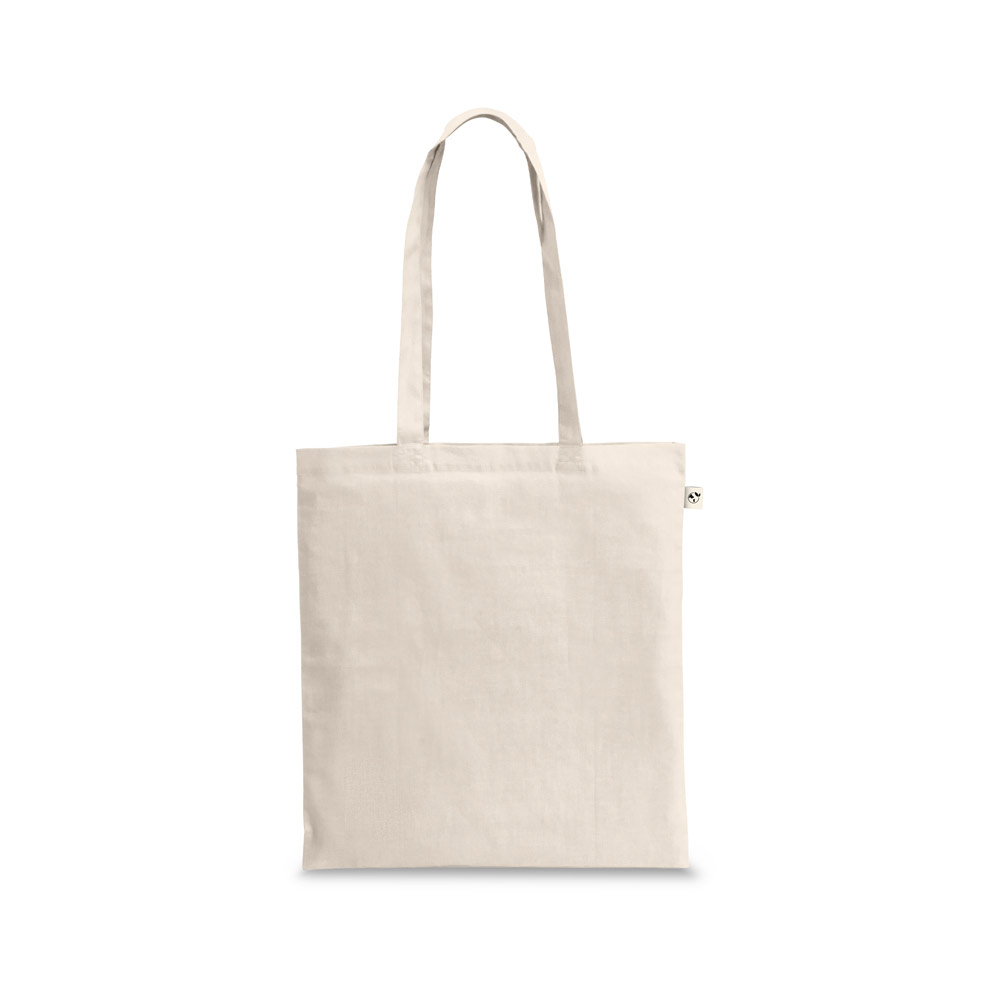 GIZA. 100% gerecycled katoenen tas (140 g/m²) bedrukken met logo