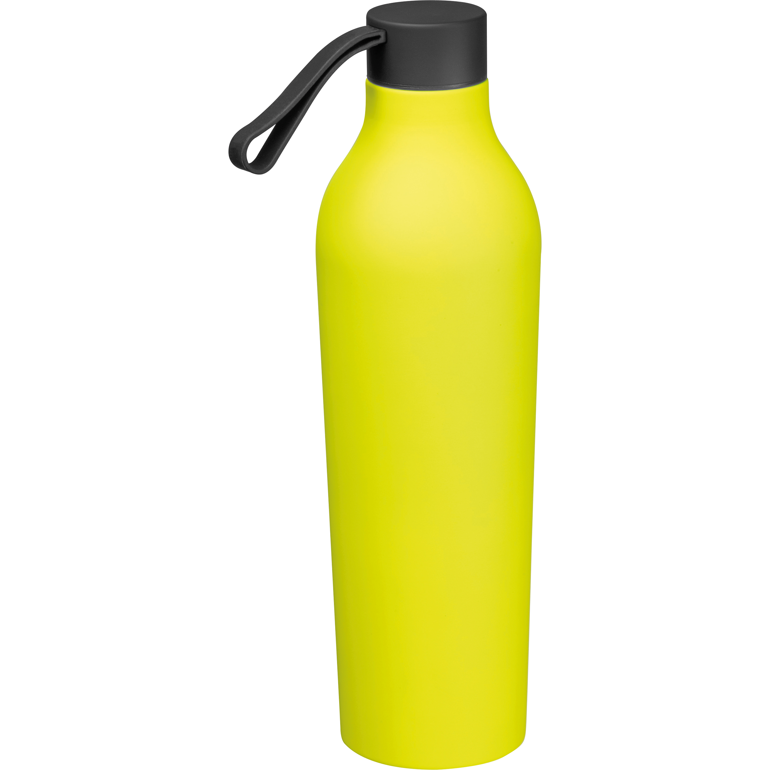 Drinkfles met rubberfinish, 750 ml bedrukken met logo