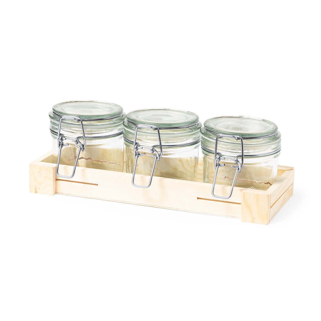 Pot Set Skulte bedrukken met logo