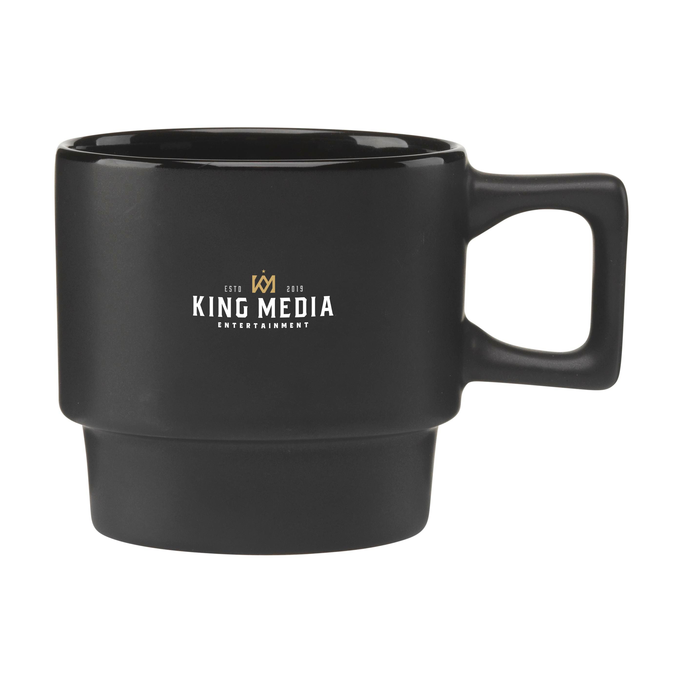 Wooosh Sorana Mug Black 250 ml mok bedrukken met logo
