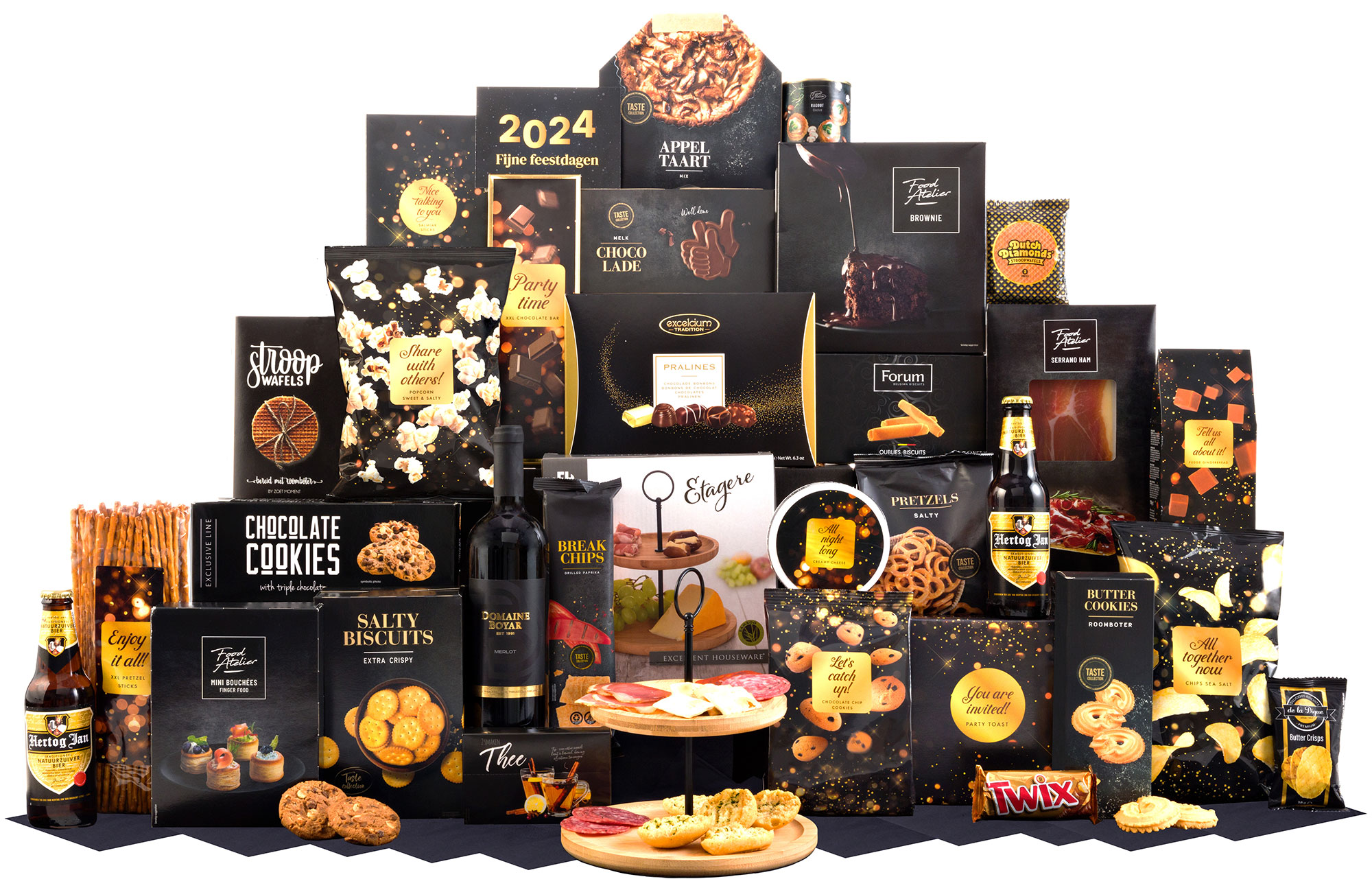 Gezellige avond bedrukken met logo