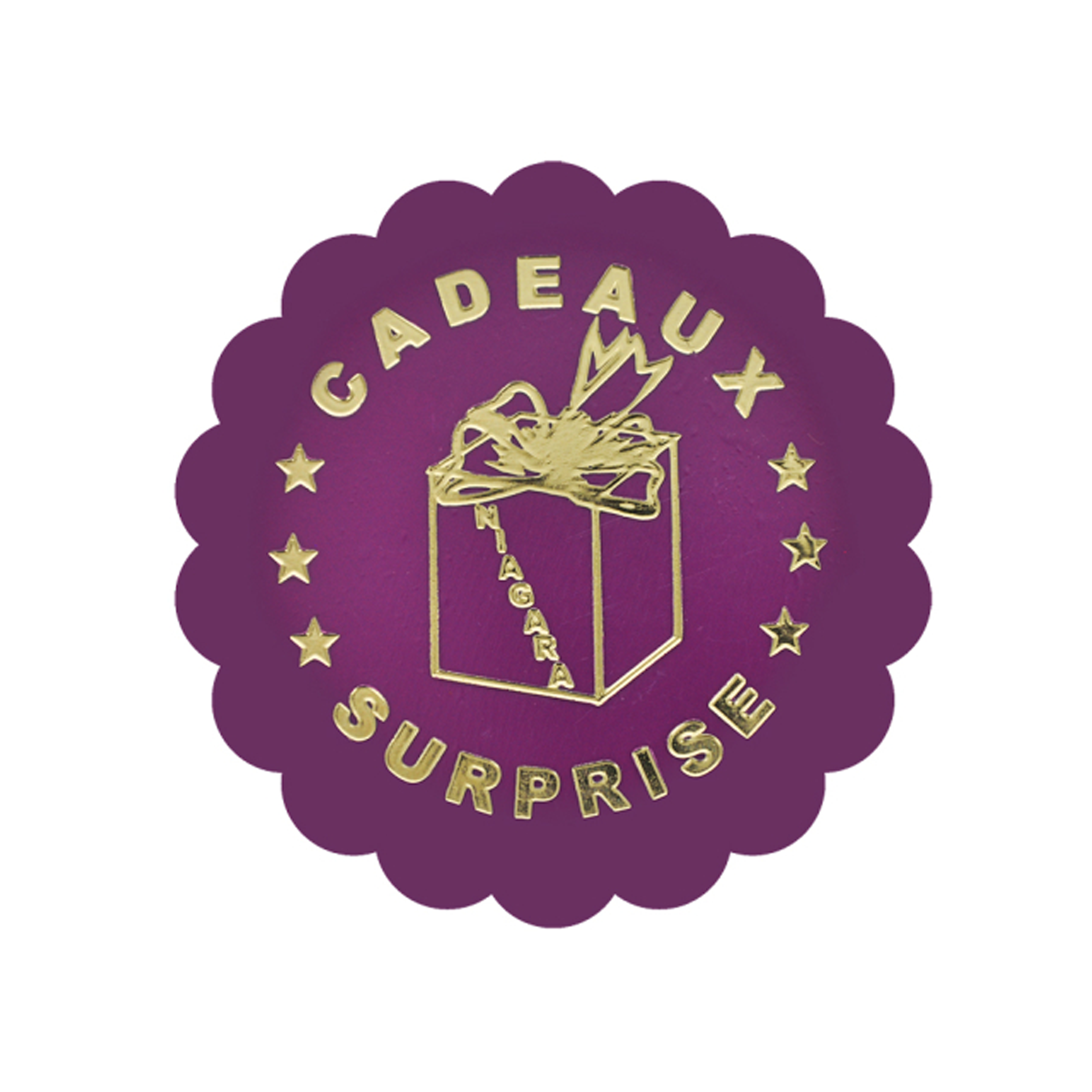 Funfair tokens with foil print serrated bedrukken met logo