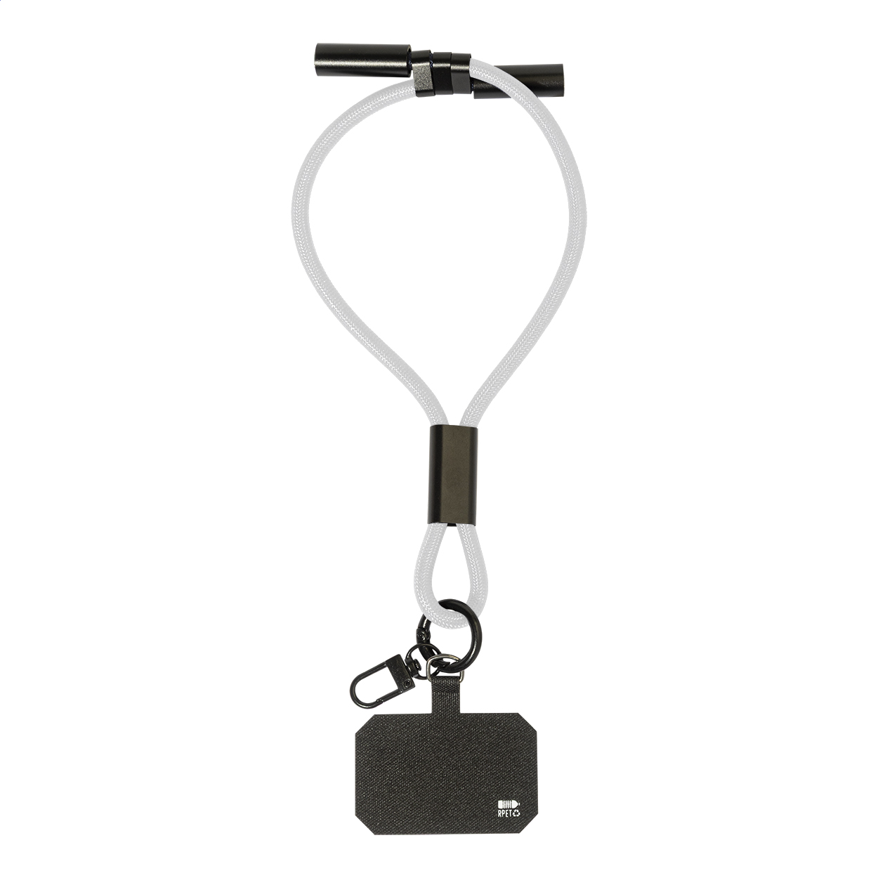 CuffCharge 60W RPET mobiele polsband kabel bedrukken met logo