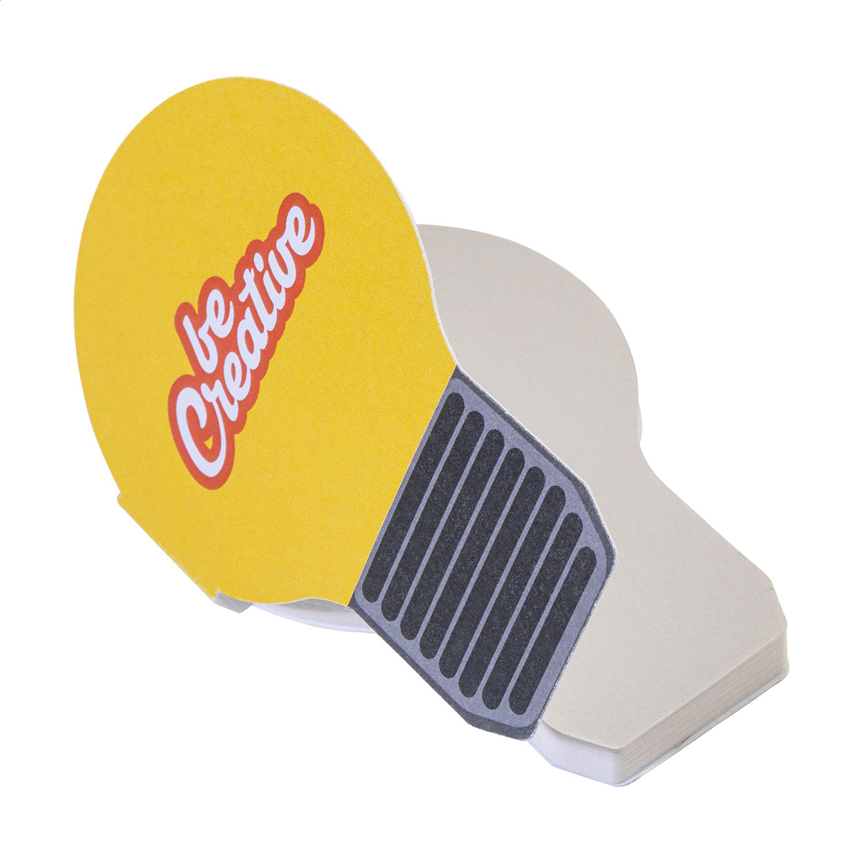 CreaStick Bulb custon made sticky notitieblok bedrukken met logo