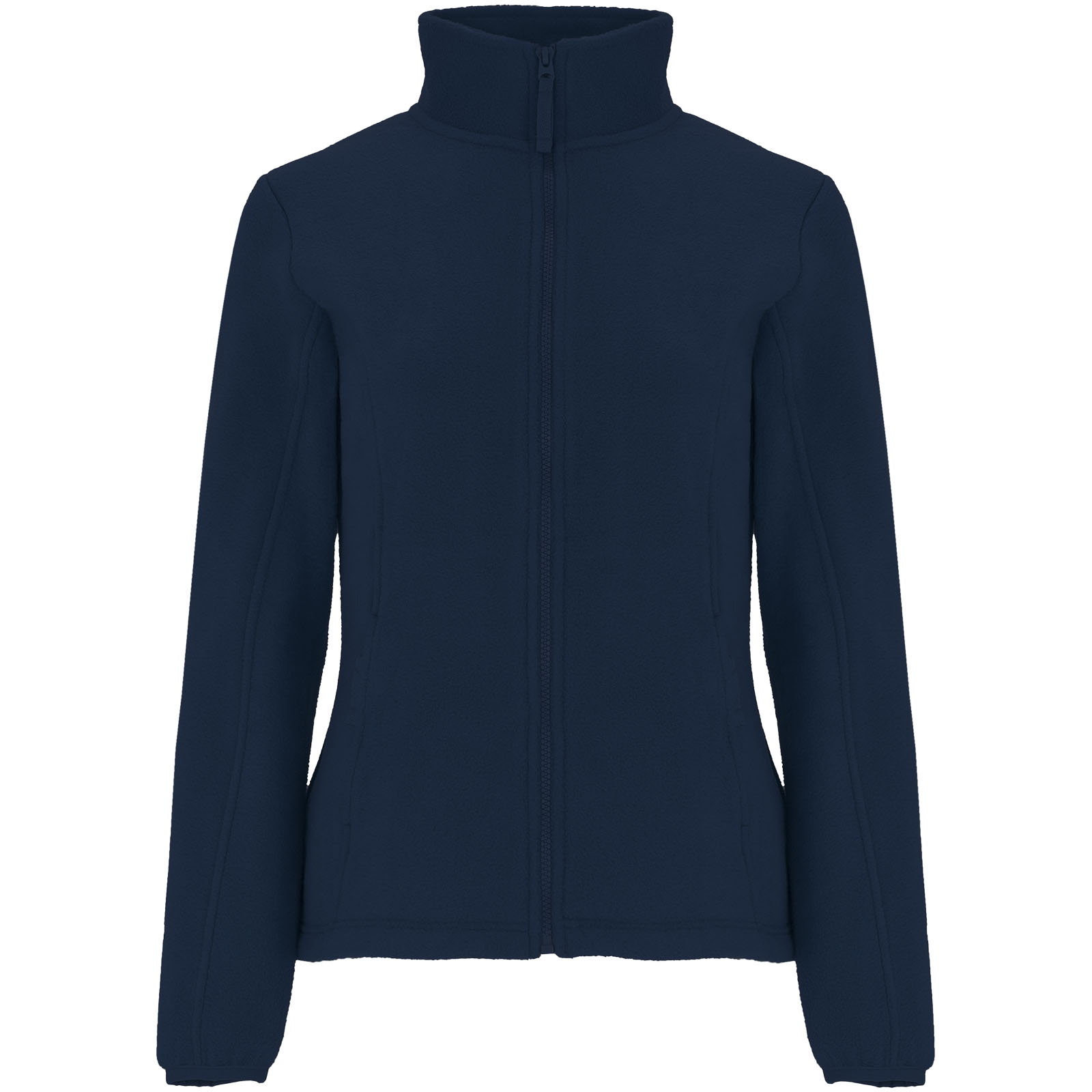 Artic fleece damesjack met volledige rits bedrukken met logo