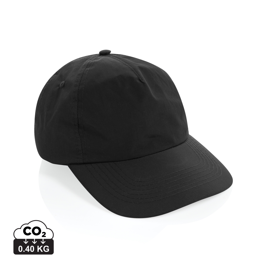 KENTO URBAN RCS gerecyclede nylon 5-panel adventure cap bedrukken met logo