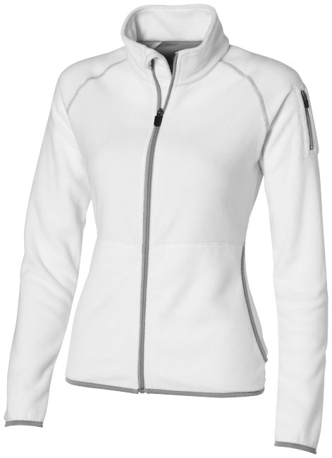 Sourze dames microfleece jack  bedrukken met logo