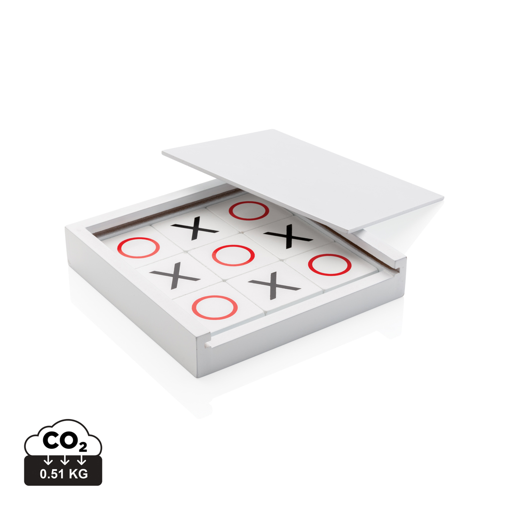 FSC® Deluxe Tic Tac Toe spel bedrukken met logo