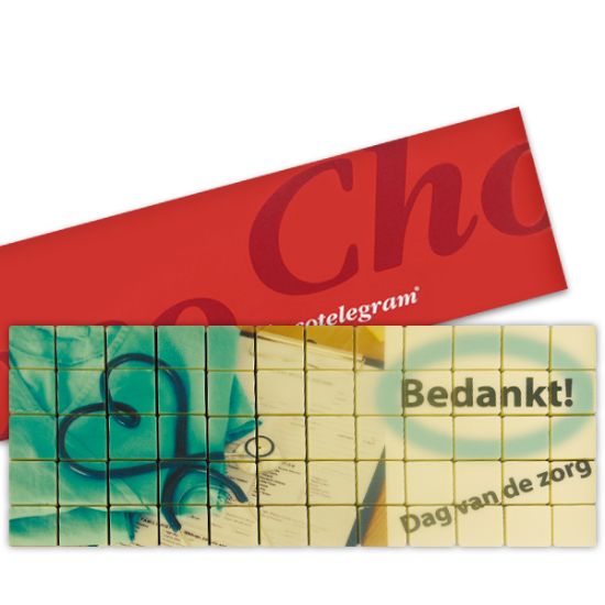 ChocoFoto's (60 chocolaatjes) bedrukken met logo