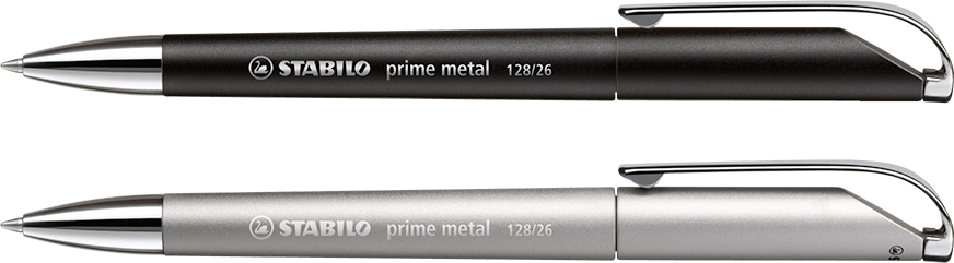 STABILO prime metal ballpoint pen bedrukken met logo