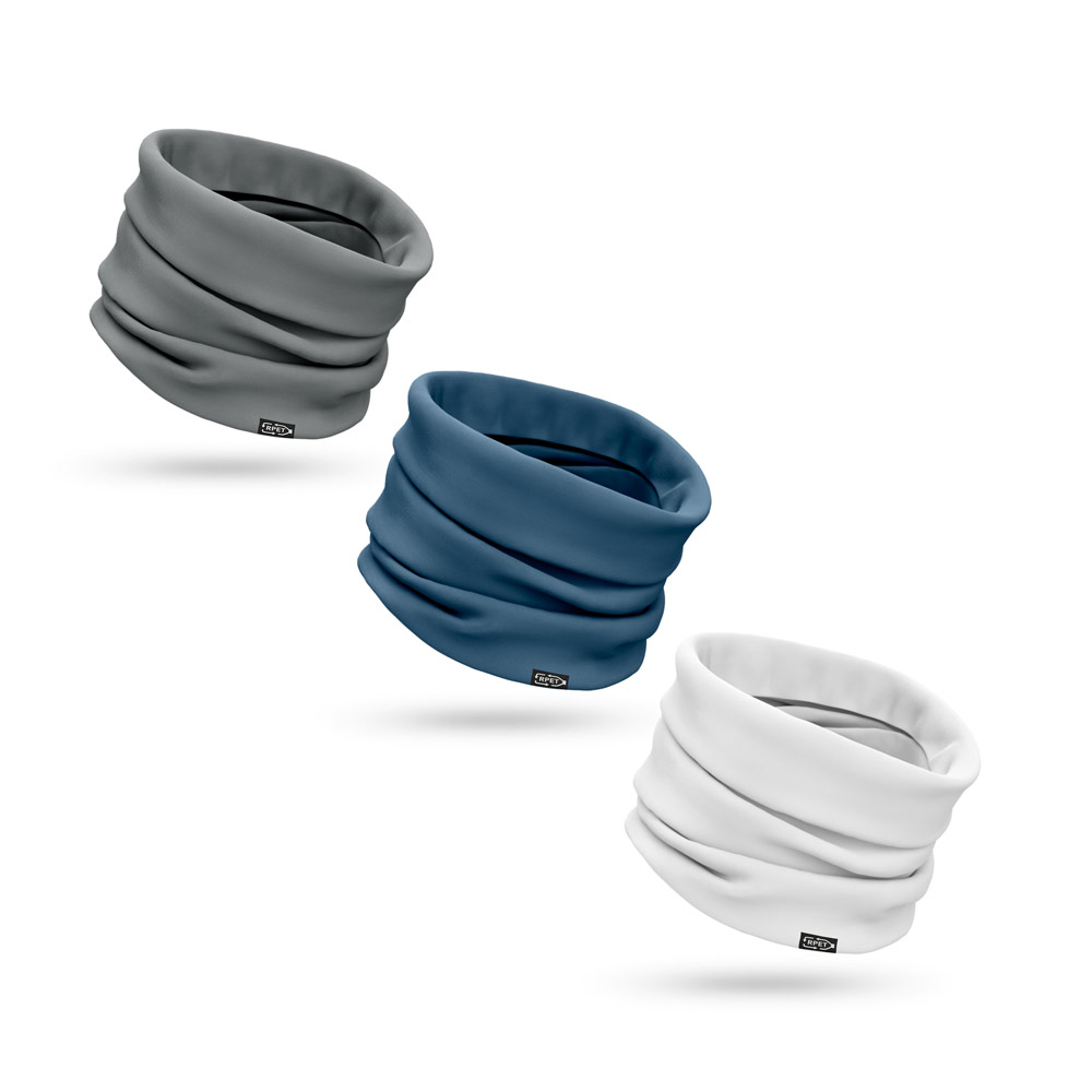 KOLKATA. Gerecycled polyester (100% rPET) multifunctionele bandana (120 g/m²) bedrukken met logo