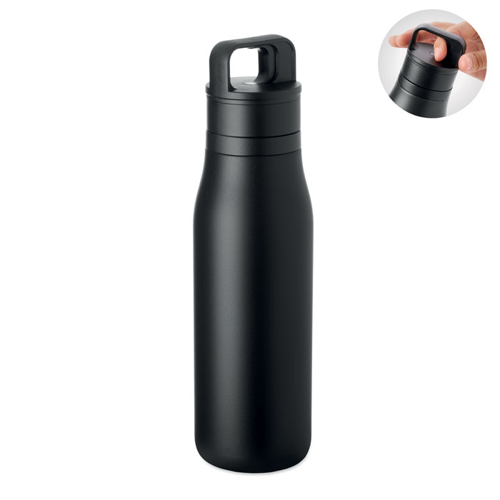 Dubbelwandige fles 500ml bedrukken met logo