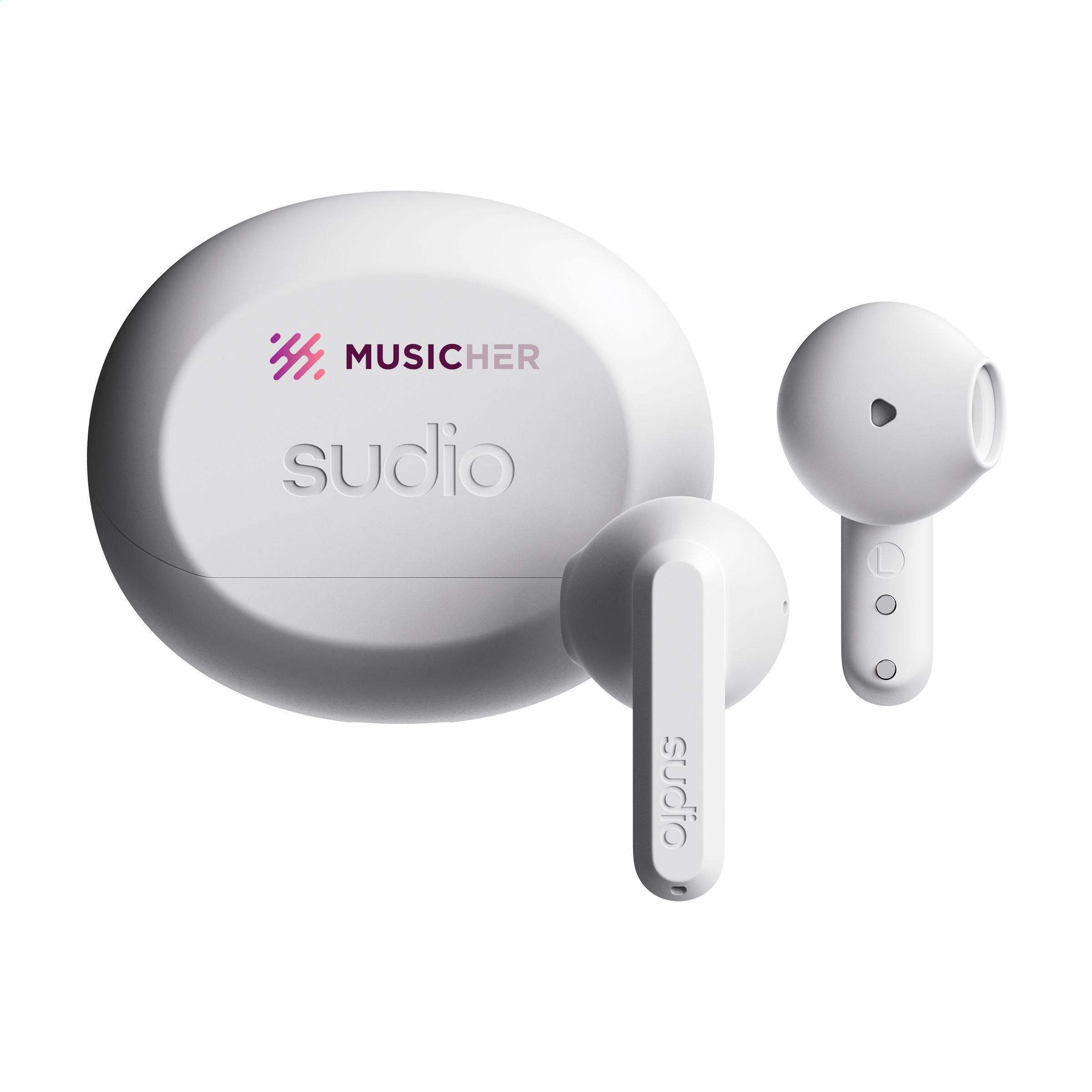 Sudio In-ear True Wireless Earbuds A3 oortjes bedrukken met logo