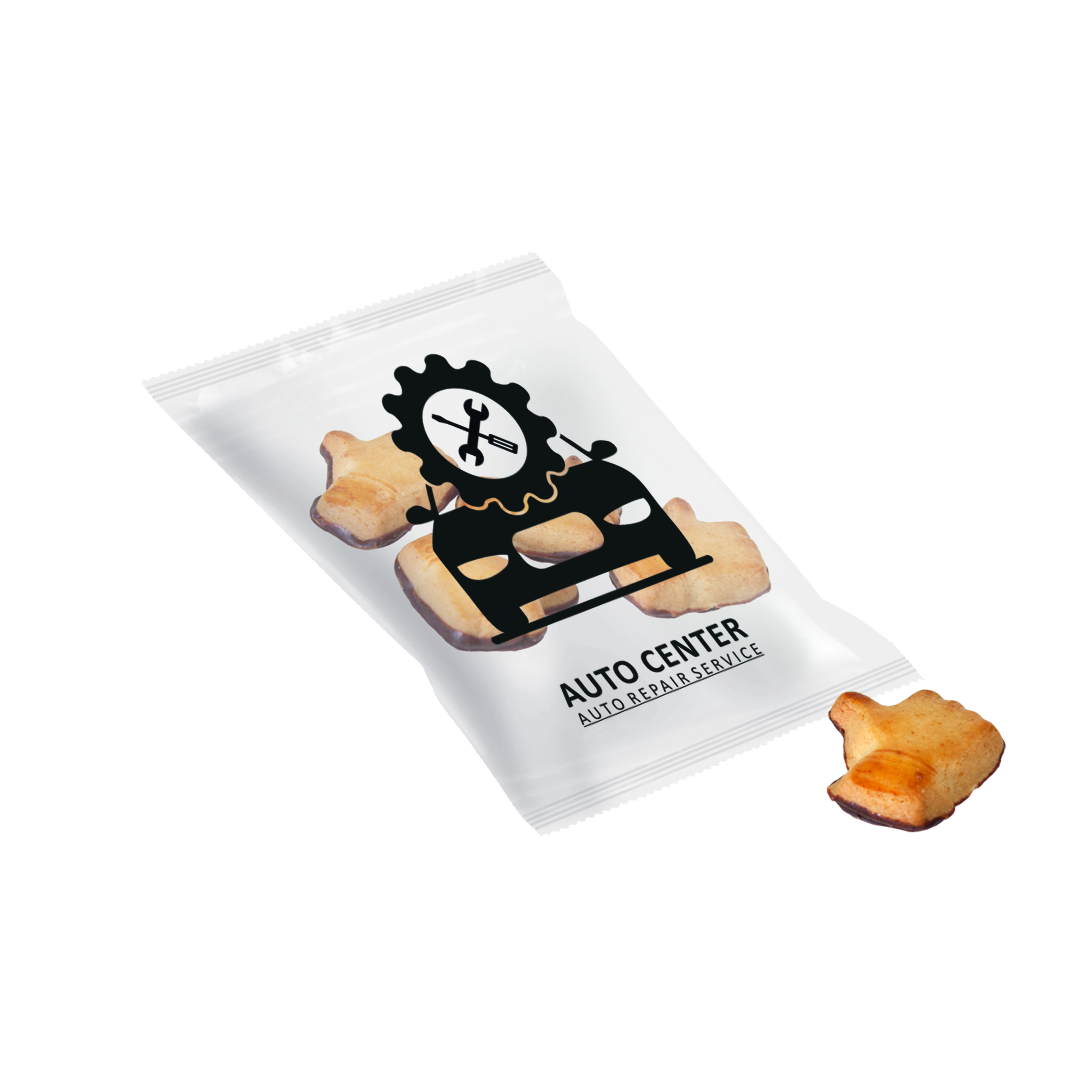 Like koekjes in zakje bedrukken met logo