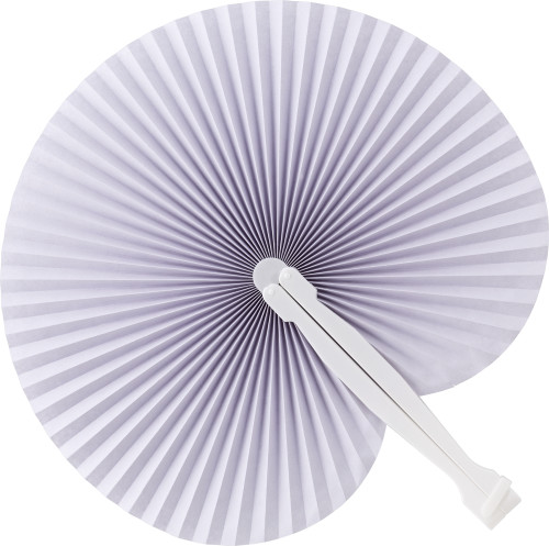 Papieren handwaaier Dylan bedrukken met logo