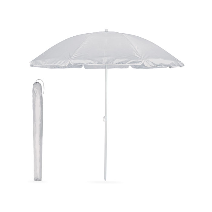 Sun parasol met UV bescherming bedrukken met logo