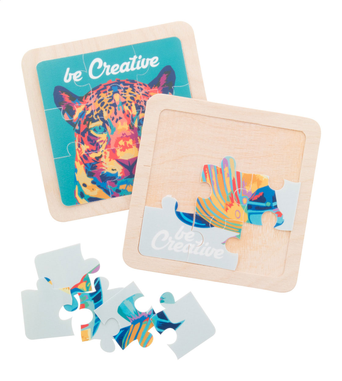 puzzel  bedrukken met logo