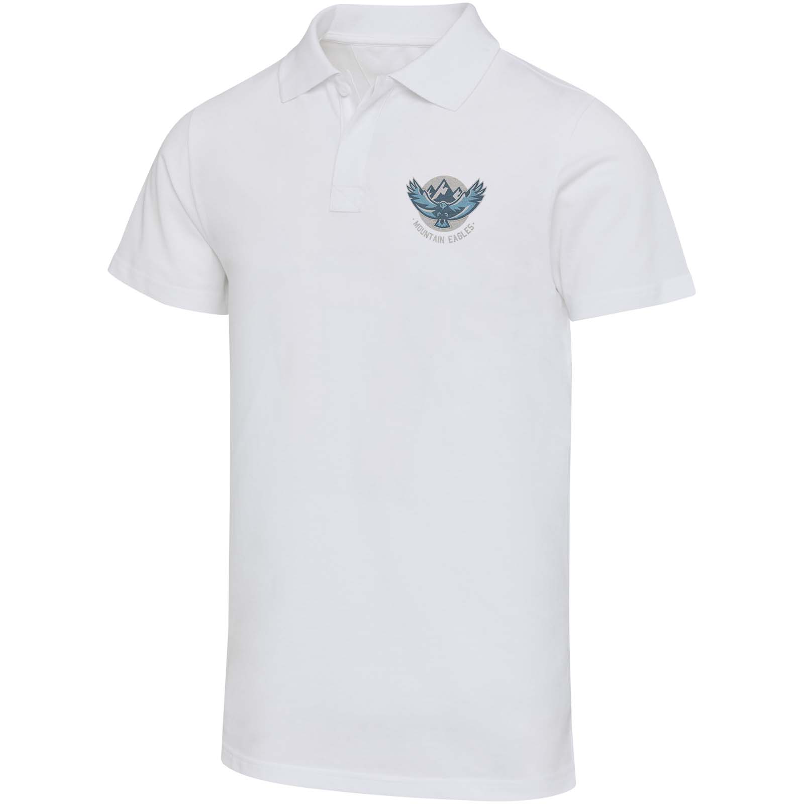 Graphite 180 g/m² unisex OCS organische polo met korte mouwen bedrukken met logo