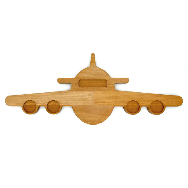 Beuken Vliegtuigplank (55 x 22 cm) bedrukken met logo