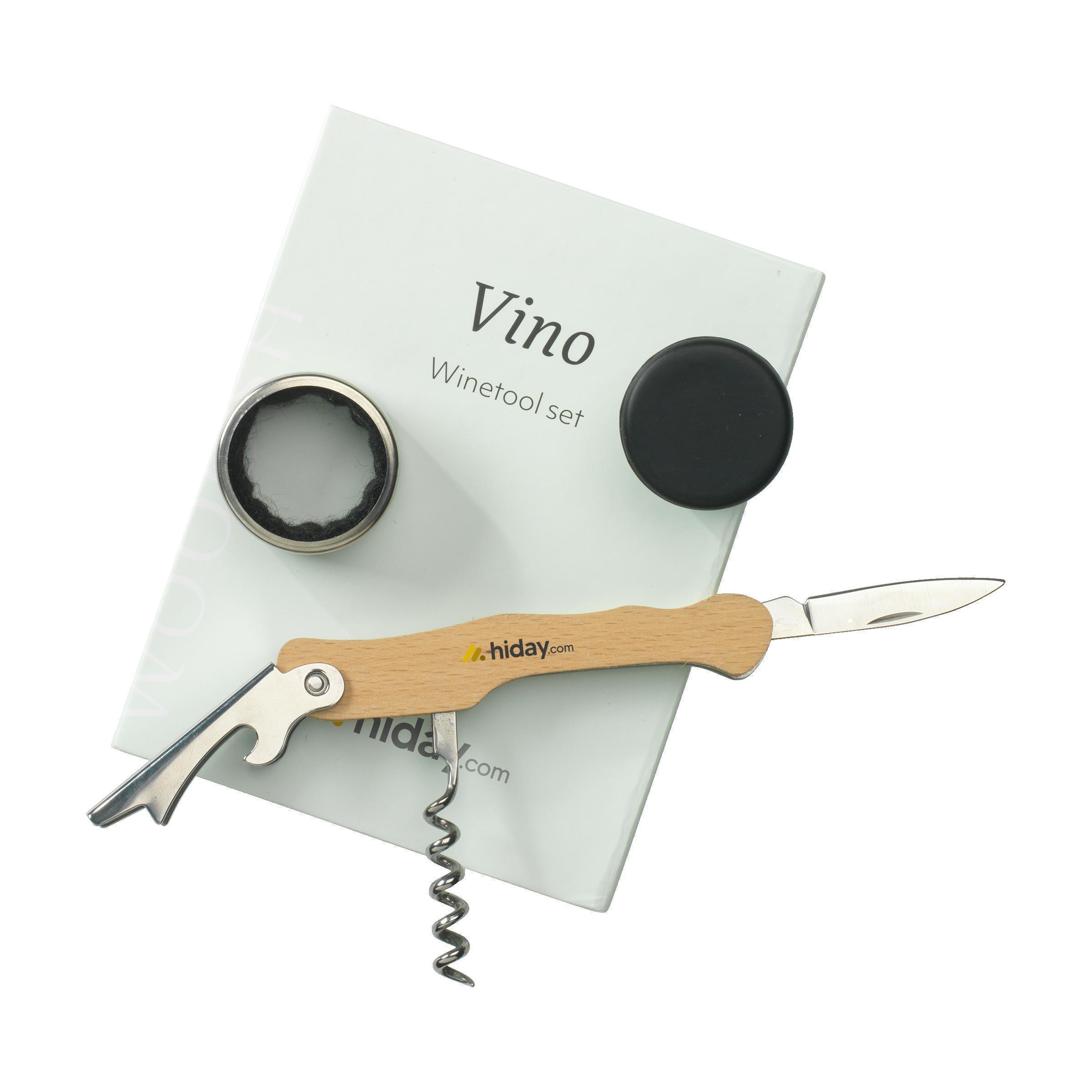 Wooosh Vino Winetool Set bedrukken met logo