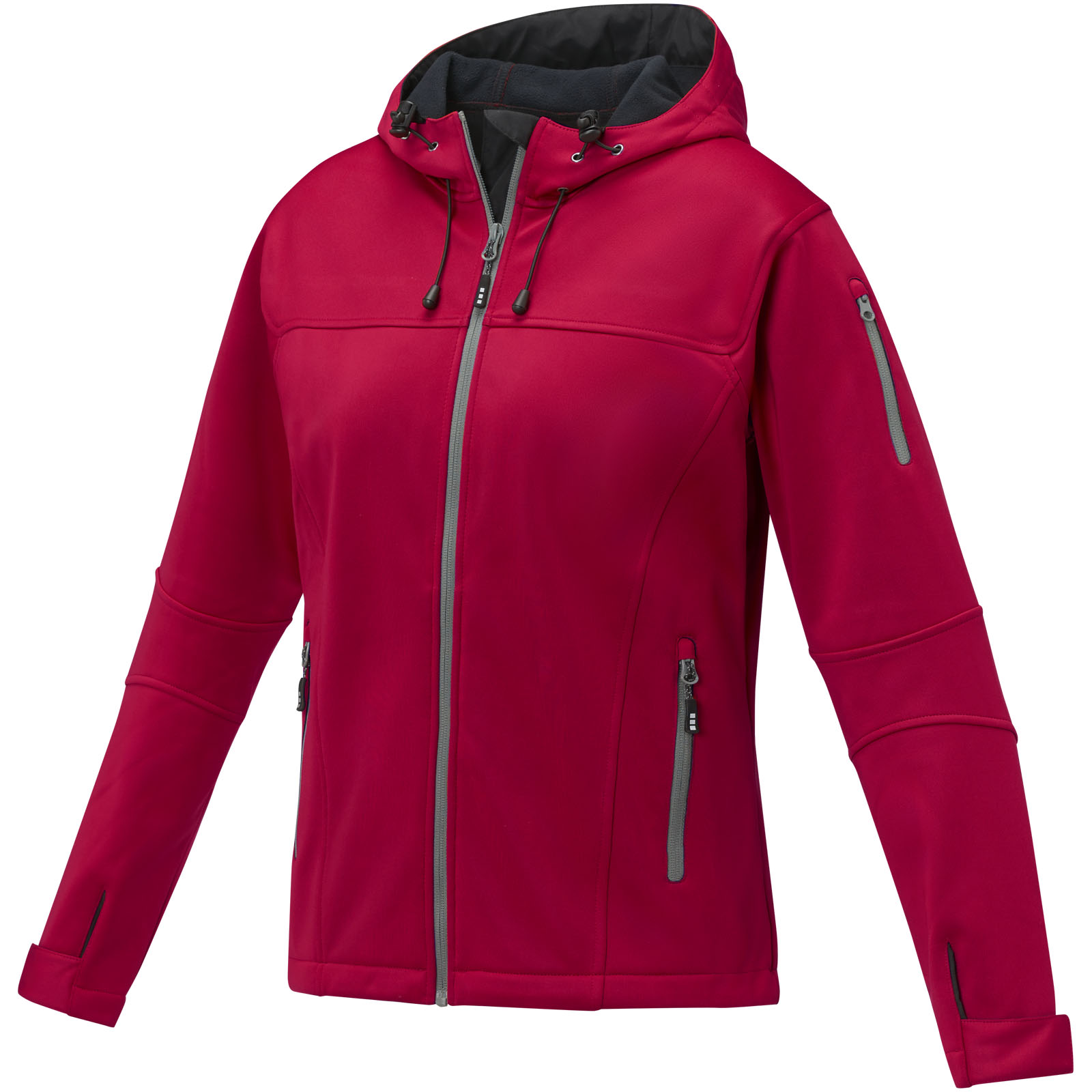Match softshell dames jas bedrukken met logo