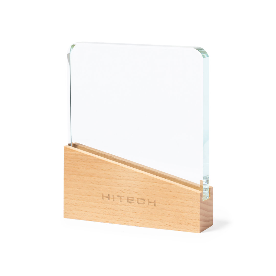 Plaque Vertu bedrukken met logo