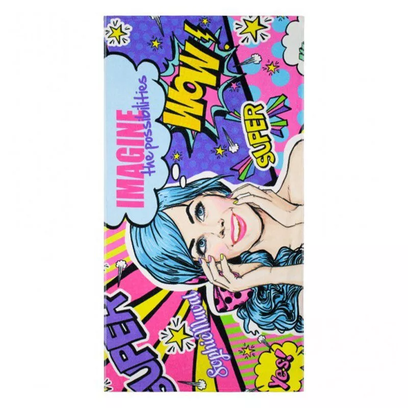 Sophie Muval full-colour gastendoek (350 gr/m² - 50x30 cm) bedrukken met logo