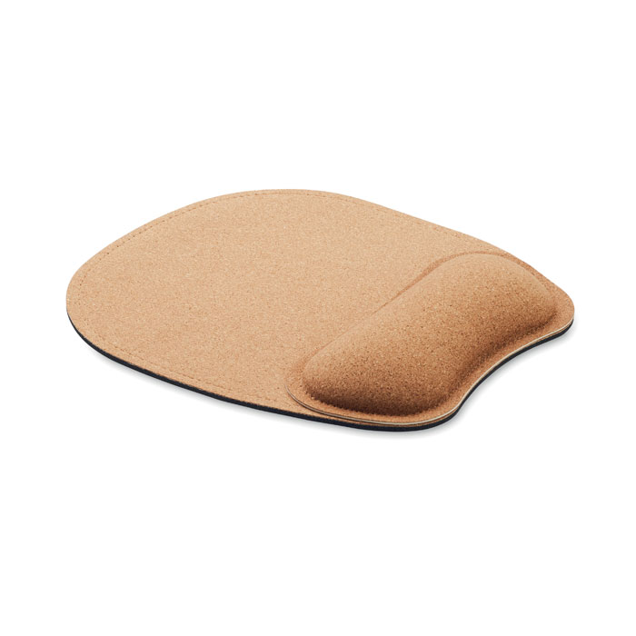 Aussi Ergonomische muismat van kurk bedrukken met logo