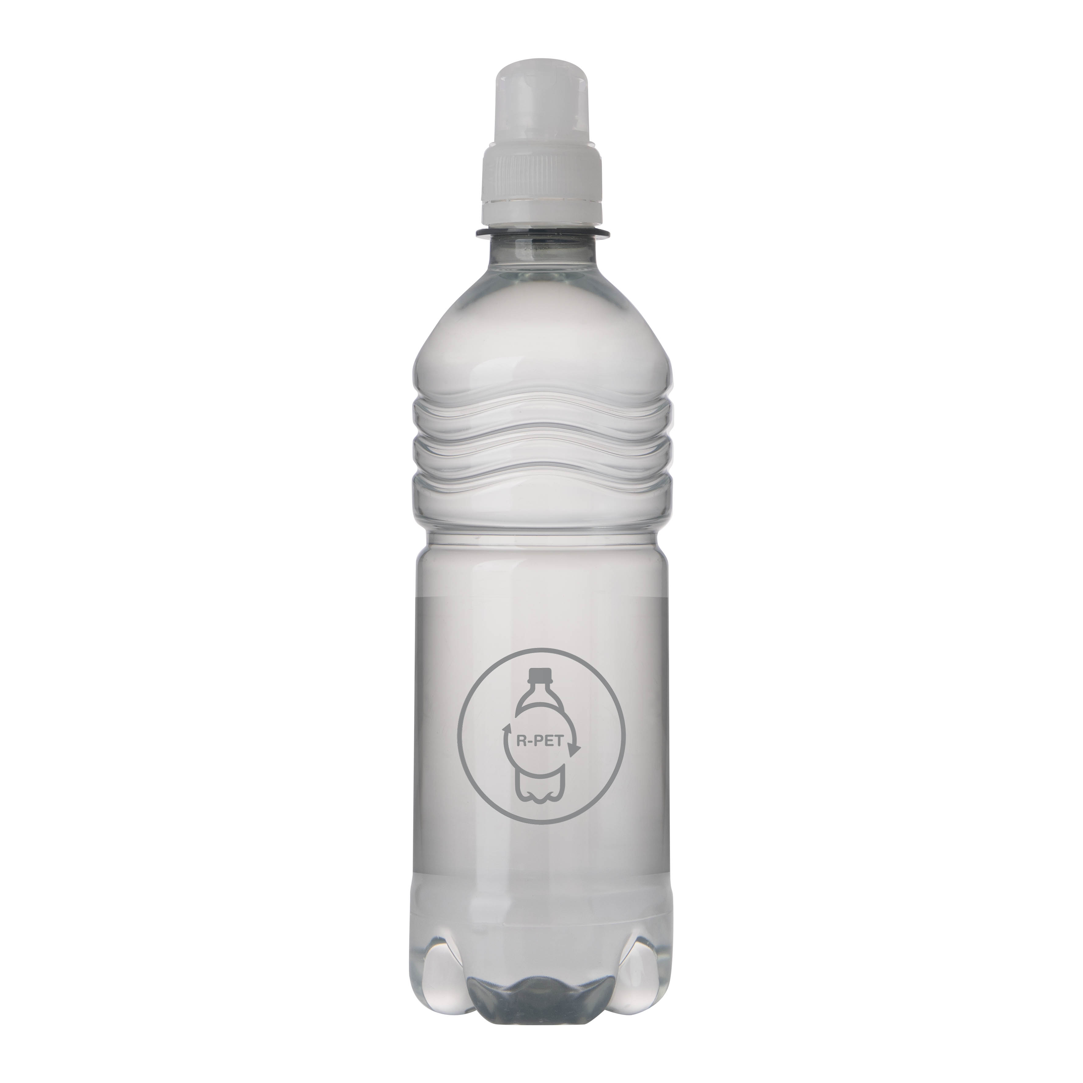 Bravo Bronwater 500 ml met sportdop bedrukken met logo