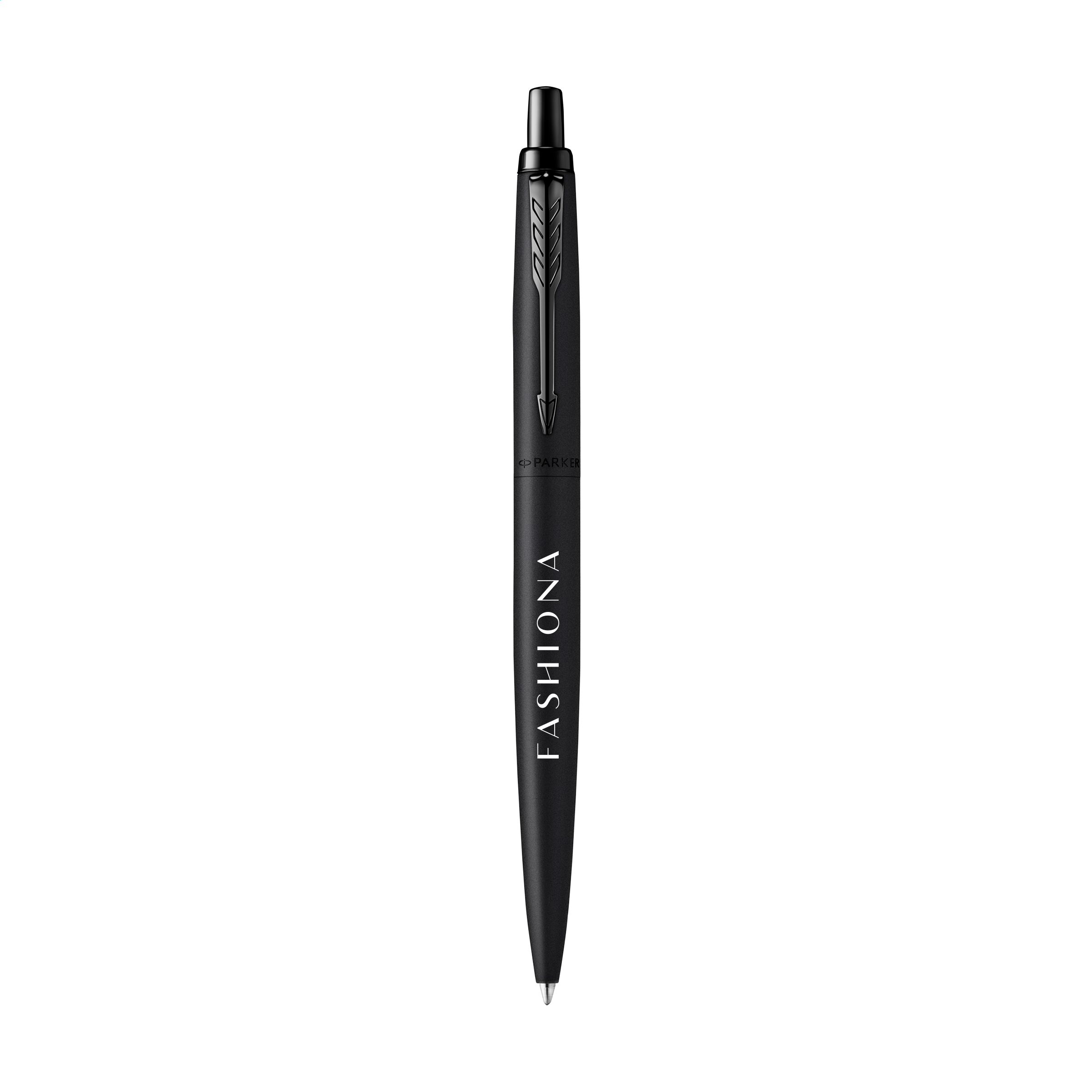 Parker Jotter XL Black Monochrome Balpen - blauwe inkt bedrukken met logo