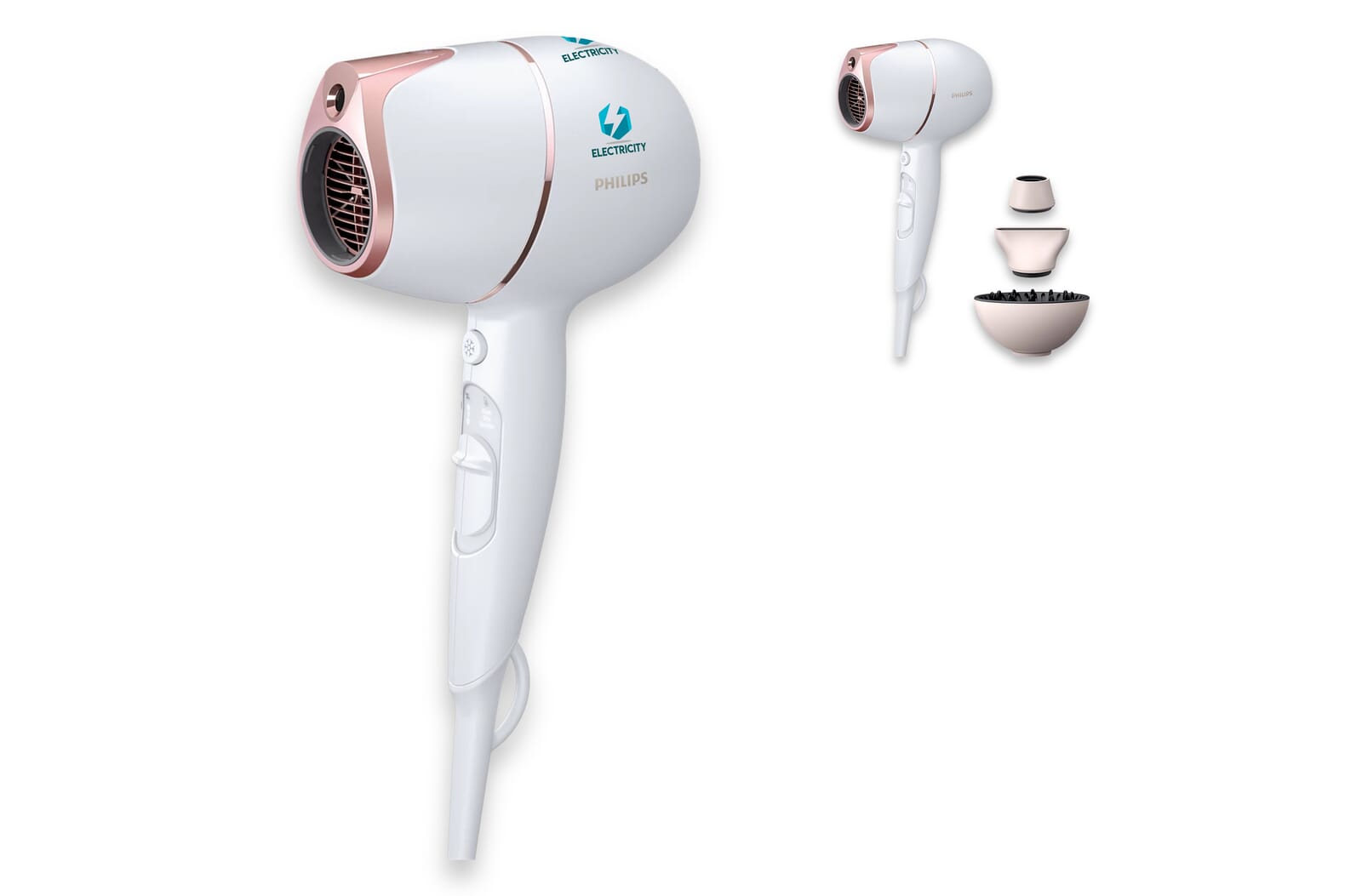 Philips SenseIQ haardroger met diffuser bedrukken met logo